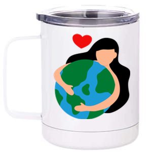 Mother Nature Earth Day Save Our Planet 12 oz Stainless Steel Tumbler Cup