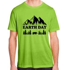 Mountain Nature Earth Day Gift Adult ChromaSoft Performance T-Shirt