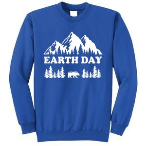 Mountain Nature Earth Day Gift Sweatshirt