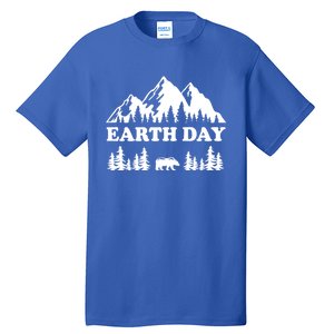 Mountain Nature Earth Day Gift Tall T-Shirt