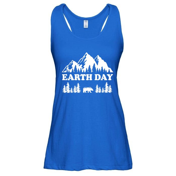 Mountain Nature Earth Day Gift Ladies Essential Flowy Tank