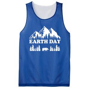 Mountain Nature Earth Day Gift Mesh Reversible Basketball Jersey Tank