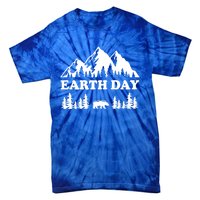 Mountain Nature Earth Day Gift Tie-Dye T-Shirt