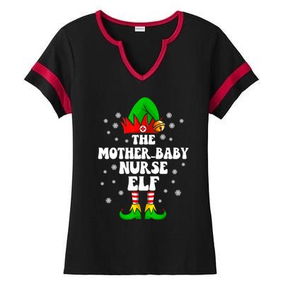 Mother Nurse Elf Nursing Christmas Costume Gift Ladies Halftime Notch Neck Tee