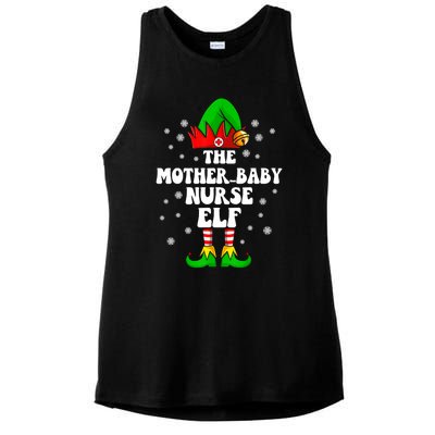 Mother Nurse Elf Nursing Christmas Costume Gift Ladies PosiCharge Tri-Blend Wicking Tank