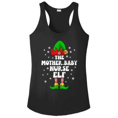 Mother Nurse Elf Nursing Christmas Costume Gift Ladies PosiCharge Competitor Racerback Tank