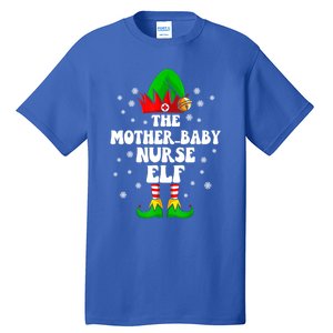 Mother Nurse Elf Nursing Christmas Costume Gift Tall T-Shirt