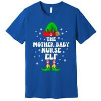 Mother Nurse Elf Nursing Christmas Costume Gift Premium T-Shirt