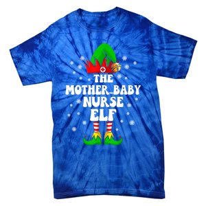 Mother Nurse Elf Nursing Christmas Costume Gift Tie-Dye T-Shirt