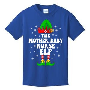 Mother Nurse Elf Nursing Christmas Costume Gift Kids T-Shirt