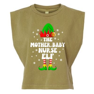 Mother Nurse Elf Nursing Christmas Costume Gift Garment-Dyed Women's Muscle Tee