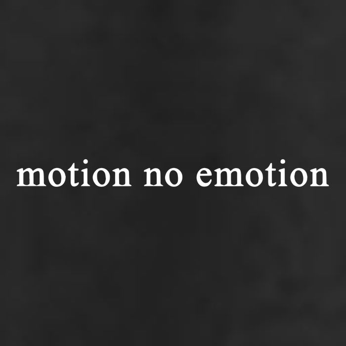 Motion No Emotion Golf Towel