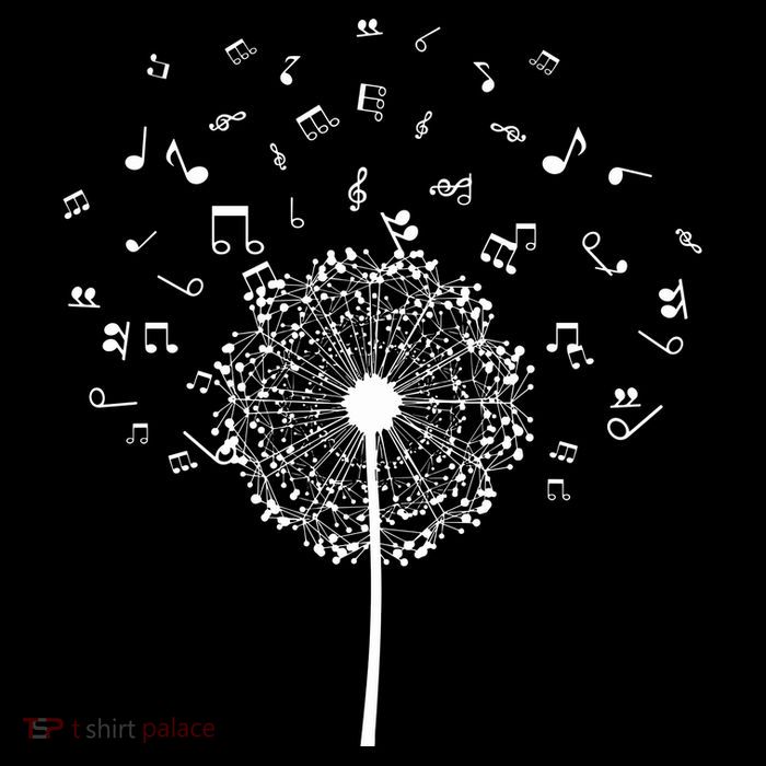 Music Notes  Flower Cooling Performance Long Sleeve Crew