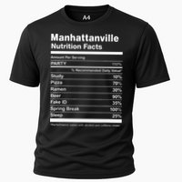 Manhattanville Nutrition Facts College University Cooling Performance Crew T-Shirt