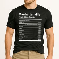 Manhattanville Nutrition Facts College University Cooling Performance Crew T-Shirt