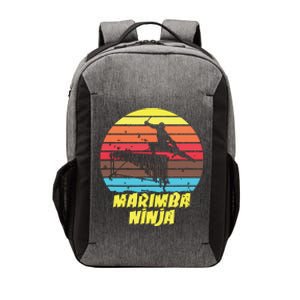 Marimba Ninja Funny Marching Band Marimba Player Vector Backpack