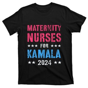 Maternity Nurses For Kamala 2024 Election Joyful Warrior T-Shirt