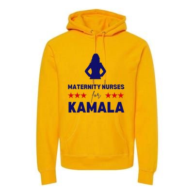 Maternity Nurses For Kamala Harris Walz 2024 Unity Equality Premium Hoodie