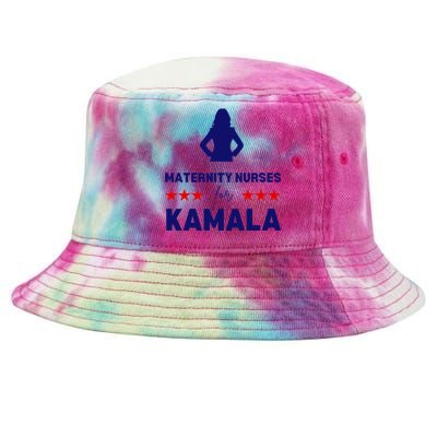 Maternity Nurses For Kamala Harris Walz 2024 Unity Equality Tie-Dyed Bucket Hat