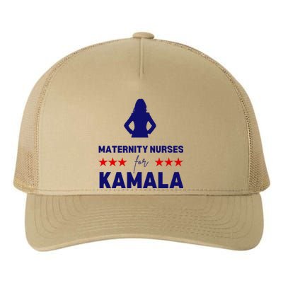 Maternity Nurses For Kamala Harris Walz 2024 Unity Equality Yupoong Adult 5-Panel Trucker Hat