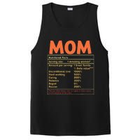 Mom Nutritional Facts Funny Mother Day PosiCharge Competitor Tank