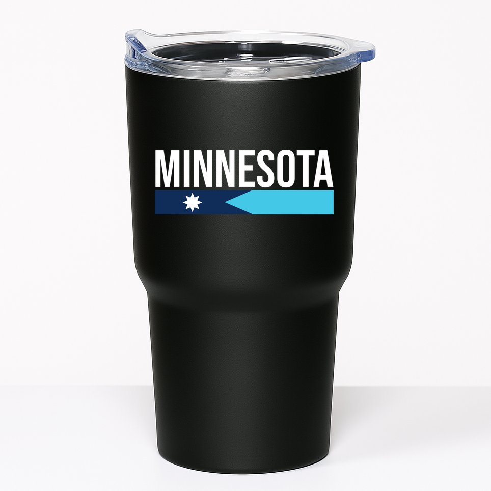 Minnesota New Flag Tumbler