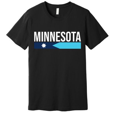 Minnesota New Flag Premium T-Shirt