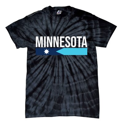 Minnesota New Flag Tie-Dye T-Shirt