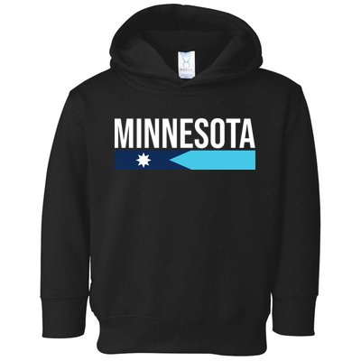 Minnesota New Flag Toddler Hoodie