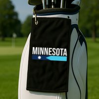 Minnesota New Flag Golf Towel