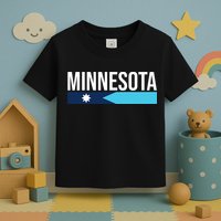 Minnesota New Flag Toddler T-Shirt