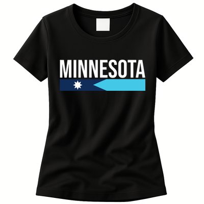 Minnesota New Flag Womens T-Shirt