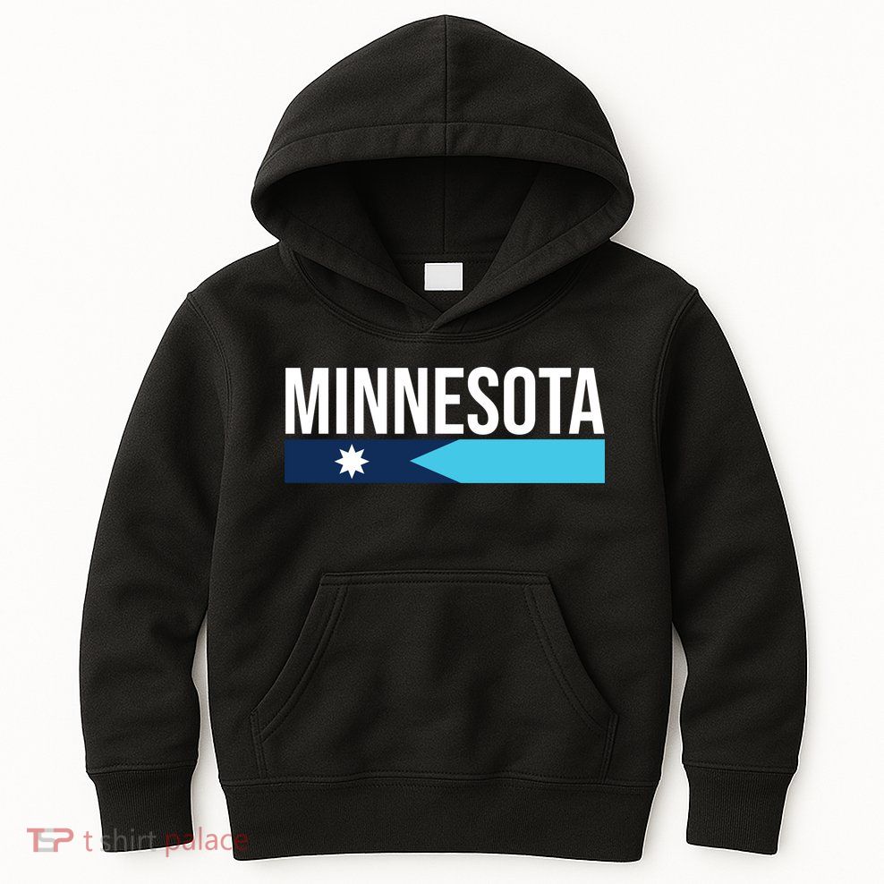 Minnesota New Flag Kids Hoodie