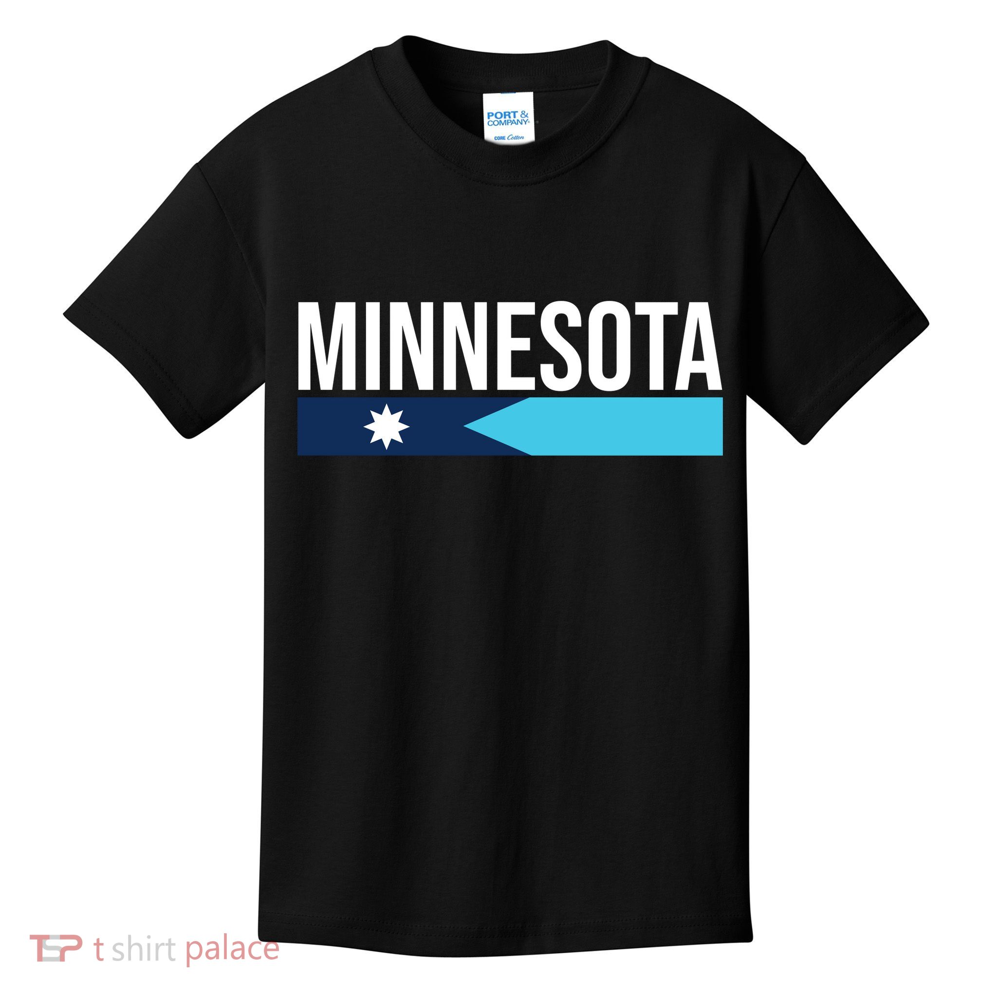 Minnesota New Flag Kids T-Shirt