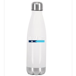 Minnesota New Flag Stainless Steel Insulated Water Bottle