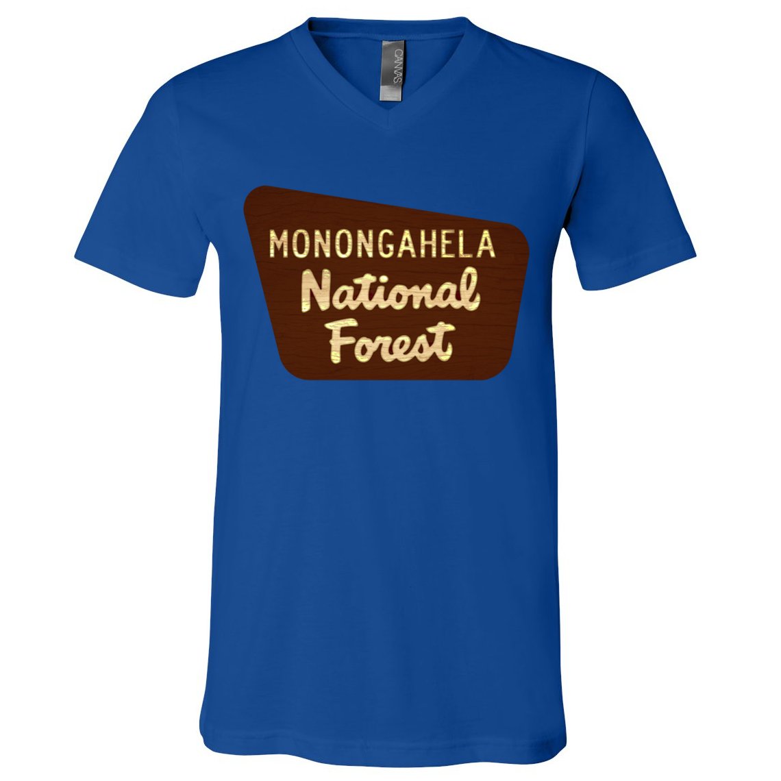 Monongahela National Forest West Virginia Wv Souvenir Gift V-Neck T-Shirt