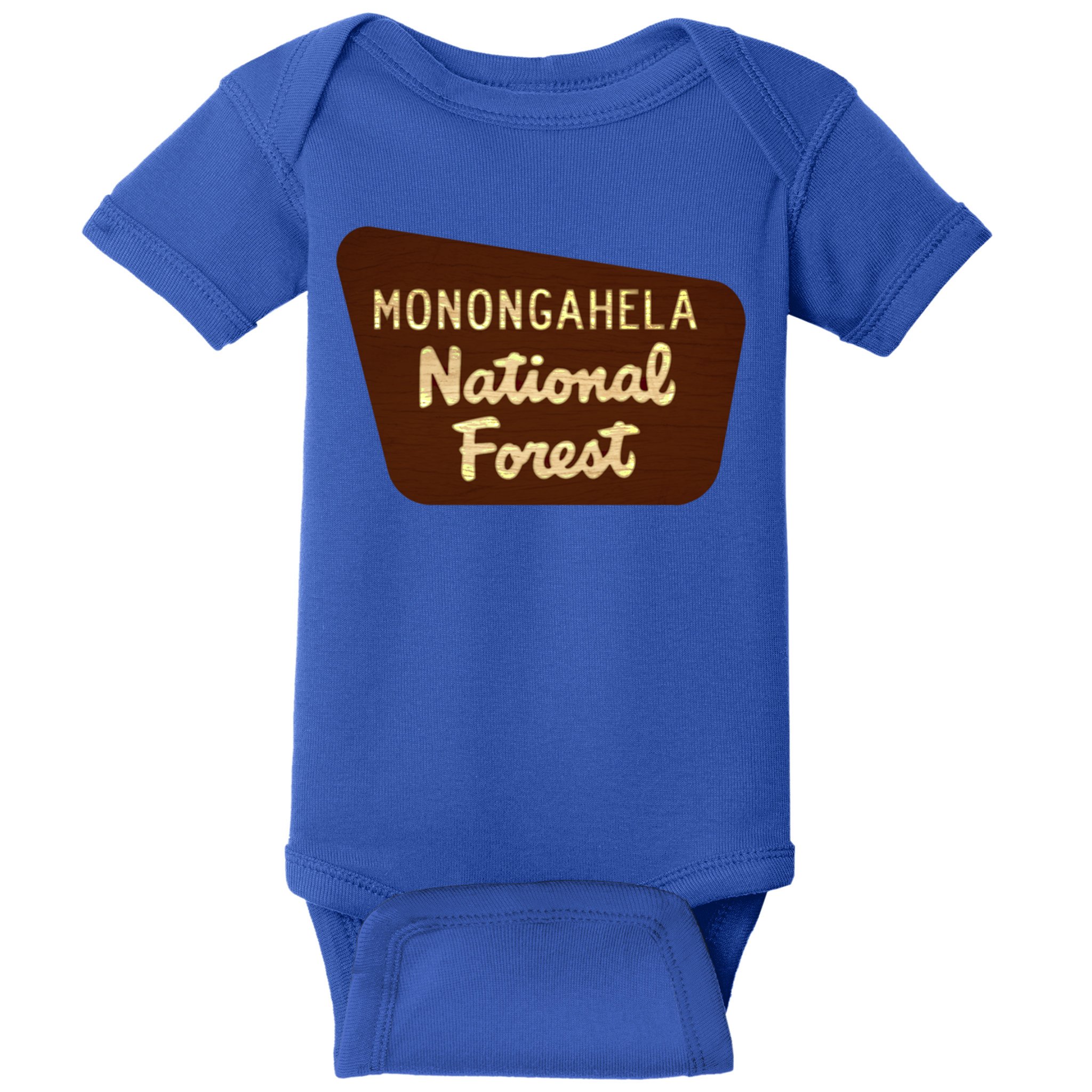 Monongahela National Forest West Virginia Wv Souvenir Gift Baby Bodysuit