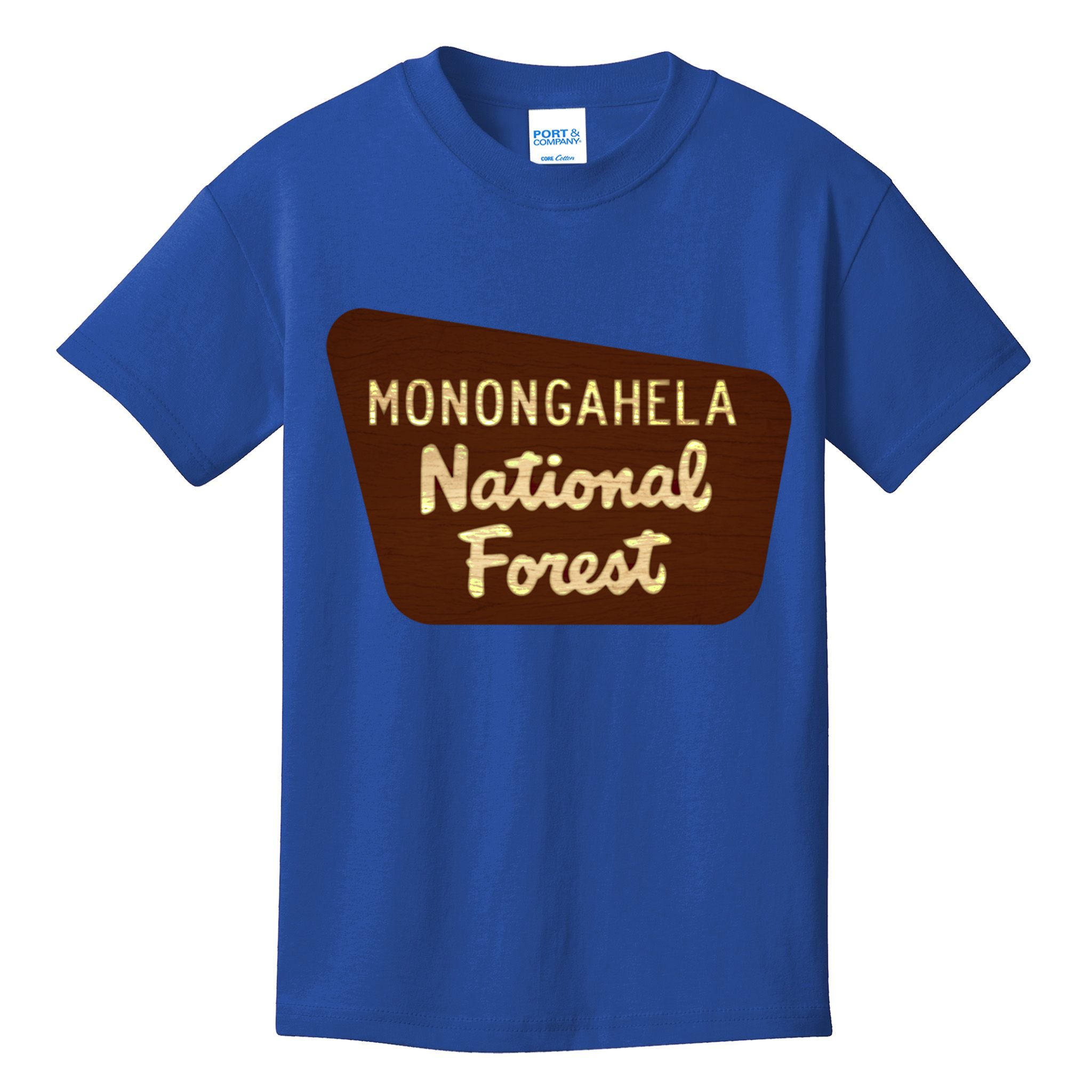 Monongahela National Forest West Virginia Wv Souvenir Gift Kids T-Shirt
