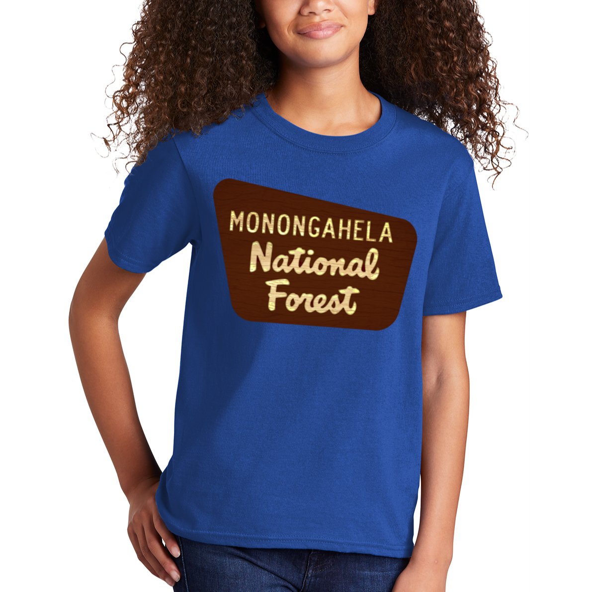 Monongahela National Forest West Virginia Wv Souvenir Gift Kids T-Shirt