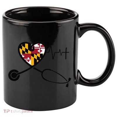 Maryland Nurse For International Nurses Day 11oz C Handle Ceramic Mug