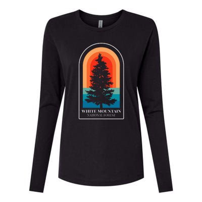 Mountain National Forest New Hampshire Hiking Womens Cotton Relaxed Long Sleeve T-Shirt