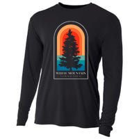 Mountain National Forest New Hampshire Hiking Cooling Performance Long Sleeve Crew