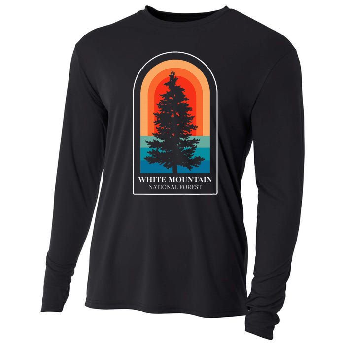 Mountain National Forest New Hampshire Hiking Cooling Performance Long Sleeve Crew