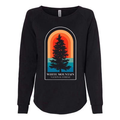 Mountain National Forest New Hampshire Hiking Womens California Wash Sweatshirt