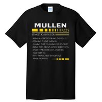 Mullen Name Gift Mullen Facts Graphic Tall T-Shirt