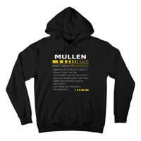 Mullen Name Gift Mullen Facts Graphic Tall Hoodie