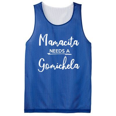 Mamacita Needs Gorichela Funny Mamacita Party Gift Meaningful Gift Mesh Reversible Basketball Jersey Tank