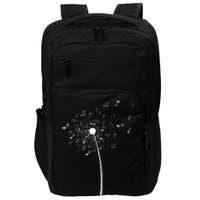 Music Notes Gift For Women Cool Dandelion Flower Impact Tech Backpack