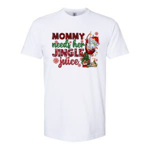 Mommy Needs Her Jingle Juice Red Wine Christmas Ing Meaningful Gift Softstyle CVC T-Shirt