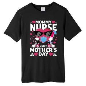 Mommy Nurse Happy Mother’s Day Nurse Cute Gift Tall Fusion ChromaSoft Performance T-Shirt